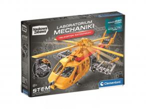 Science & Play: Mechanikai műhely - Helikopter építőkészlet - Clementoni
