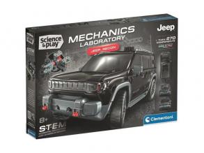 Science & Play: Mechanikai műhely  Jeep Recon építőkészlet - Clementoni