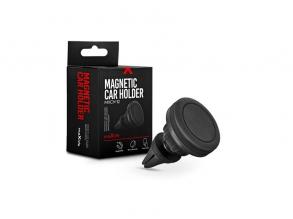 Maxlife TF-0051 univerzális szellőzőrácsba illeszthető mágneses fekete autós telefon tartó