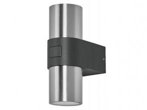LEDVANCE , Smart+ forgatható Multicolor fali LED lámpa , 10 W , 3000 K , Meleg fehér|RGB , Dimmelhető , IP44 , Sötét Szürke
