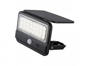Rábalux , 77040 , Flaxton , Napelemes lámpa , fekete , IP54 , 4000K , 7W