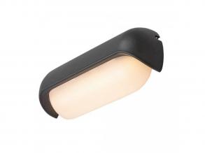 Rábalux , 77041 , Hulst , Kültéri fali lámpa , antracit , IP65 , 3000K , 13W