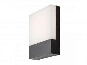 Rábalux , 77097 , Gimone , Kültéri fali lámpa , fekete , IP44 , 4000K , 10W