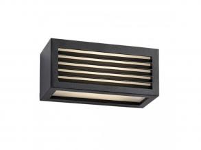 Rábalux , 77100 , Lublin , Kültéri fali lámpa , fekete , IP54 , 4000K , 10W