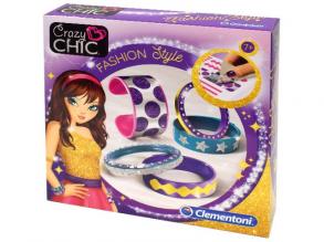 Crazy Chic Fashion Style karkötő készítő szett - Clementoni