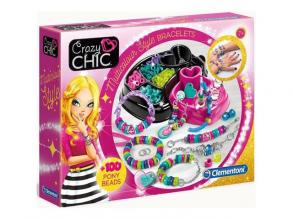 Crazy Chic Multicolour Style karkötő készítő szett - Clementoni