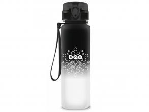 Ars Una: Fekete-fehér BPA-mentes színátmenetes kulacs 600 ml