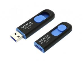 ADATA 32GB USB3.1 Fekete-Kék (AUV128-32G-RBE) Flash Drive