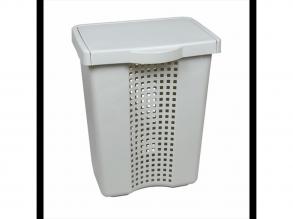 FLAIR 80100 LINETTE 60L világosszürke szennyestartó