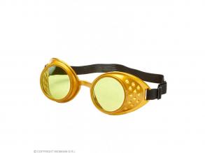 Arany steampunk szemüveg