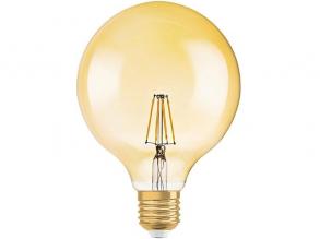 Ledvance Vintage átlátszó üveg búra/2,8W/225lm/2500K/E27 LED gömb izzó