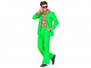 70-es évek disco stílus - zöld férfi jelmez