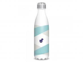 Ars Una: Striped duplafalú fémkulacs 500ml