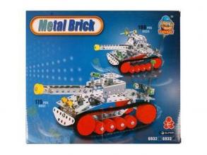 Fémépítő - 198 db - tank