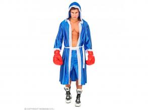 Boxoló kék férfi jelmez