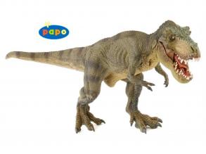 Papo zöld tyrannosaurus rex dínó