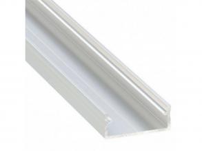 Alumínium U profil LED szalaghoz , 2 méter , DUAL