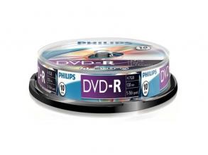 Philips DVD-R47CB 16x cake box lemez 10db/csomag