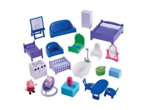 Peppa Malac fa babaház 9 szobával