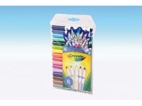 16 db vékony mini lemosható filctoll - Crayola
