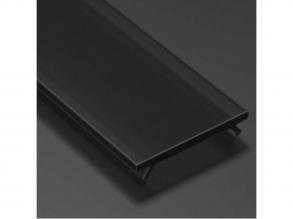 FEKETE fedő alumínium U profilhoz (CORNER , CLICK , DEEP , MONO) , 2 méter