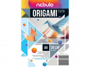 Nebulo: Origami lapok A/4-es méretben 20db-os