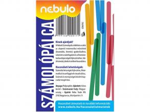 Nebulo: Színes számolópálca 40db-os