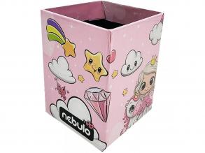 Nebulo: Asztali írószertartó pohár Unikornis és királylány