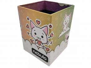 Nebulo: Asztali írószertartó pohár Cicás