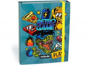 Nebulo: Füzetbox A/5-ös méretben gamer mintával