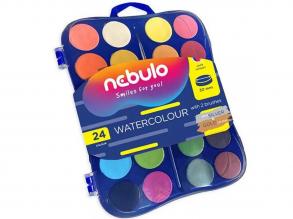 Nebulo: Vízfesték készlet 24 színnel