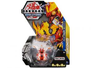 Bakugan Evolutions Platinum Series Dragonoid Diamond fém figura csomag - Spin Master