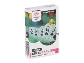 Franciakártya szett, Senior Extra nagy betűkkel