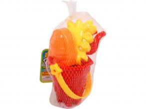 Homokozó 7 darabos készlet vödörben - többféle