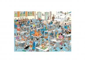 Jan van Haasteren puzzle  Macskakiállítás, 1000 darab.