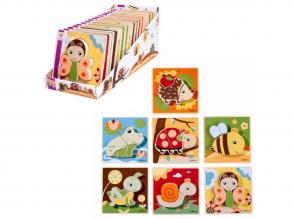Eichhorn: Fa állatos puzzle többféle változatban 1db - Simba Toys