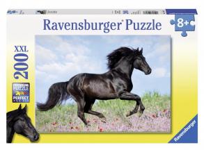 Fekete ló 200 darabos XXL puzzle