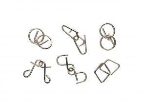 Mini fém ördöglakat - többféle, 1 db