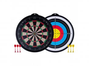 Kétoldalas mágneses darts tábla 38 cm