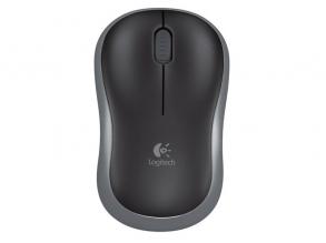 Logitech M185 vezeték nélküli szürke notebook egér