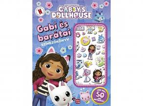 Móra: Gabi és barátai - Gabi babaháza - színezőkönyv pufi matricákkal