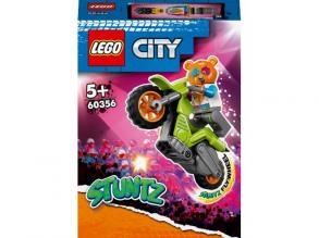 LEGO City: Medve kaszkadőr motorkerékpár (60356)