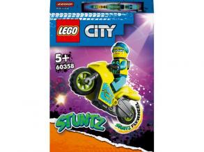 LEGO City: Cyber kaszkadőr motorkerékpár (60358)