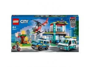 LEGO City: Mentő járművek központja (60371)