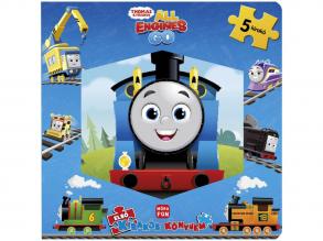 Móra: Thomas és barátai  Első kirakós könyvem 5 puzzle kirakóval