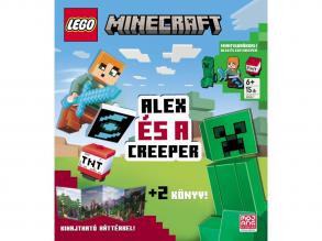 Móra: LEGO Minecraft Alex és a creeper foglalkoztatókönyv