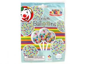 Lufi konfettivel 6 darab 30 cm