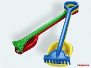 Homokozó lapát és gereblye szett