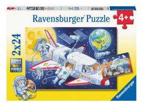 Puzzle 2x24 db - Utazás az űrben