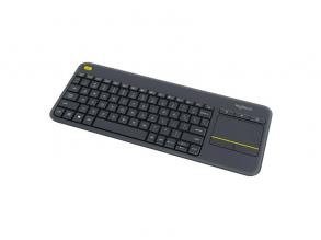 Logitech K400 Plus Touchpad HUN fekete vezeték nélküli billentyűzet